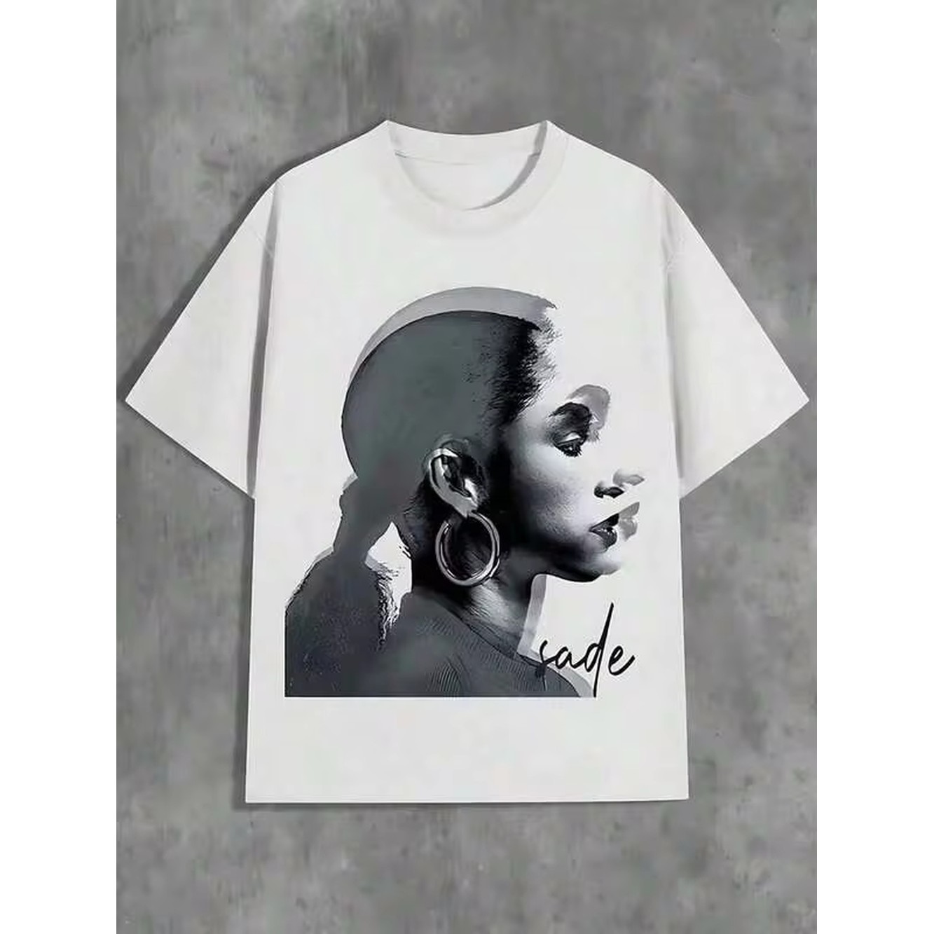 Tee Graphic Print - T-shirt blanc pour homme avec motif