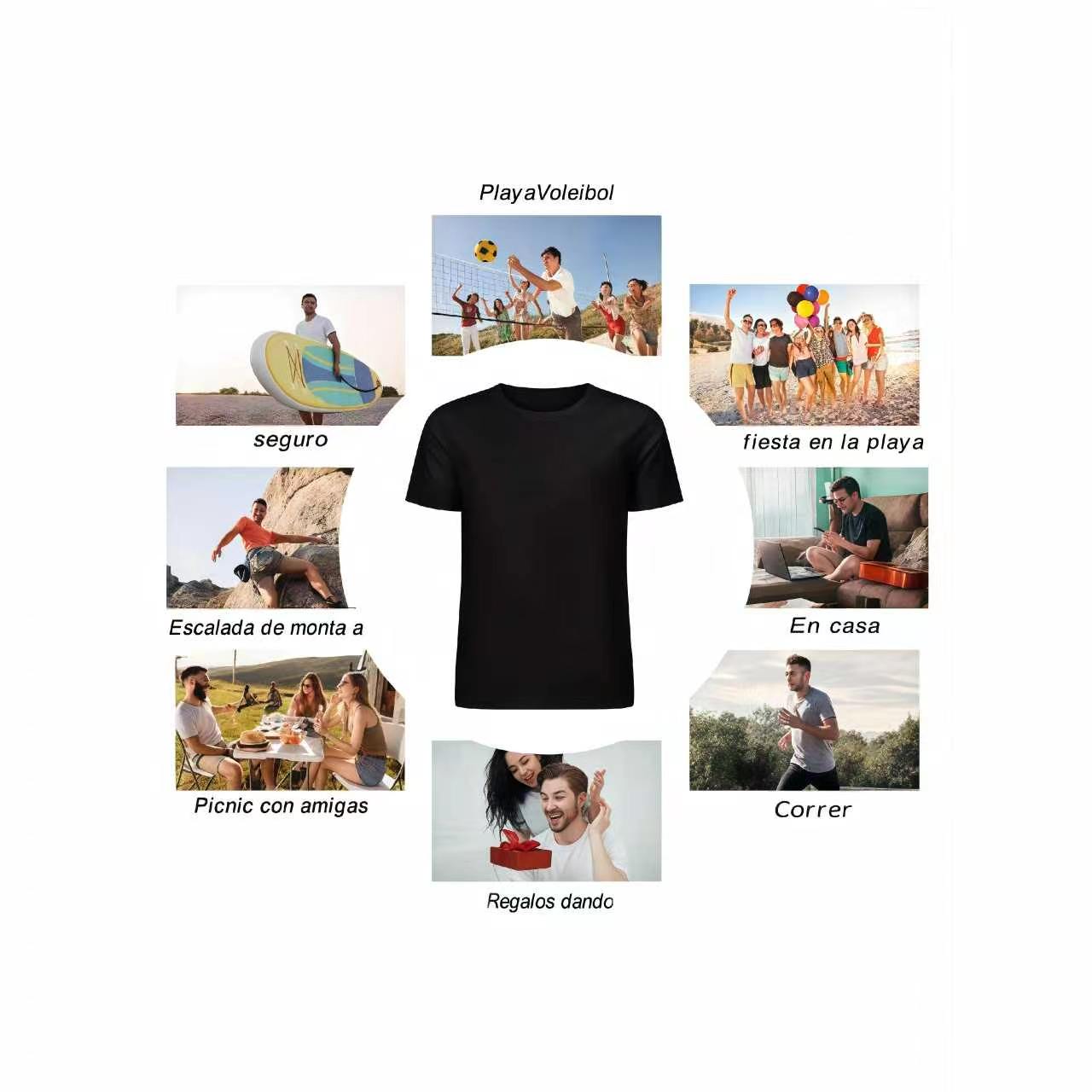 T-shirt blanc pour homme avec  - Tee Graphic Print avis et prix